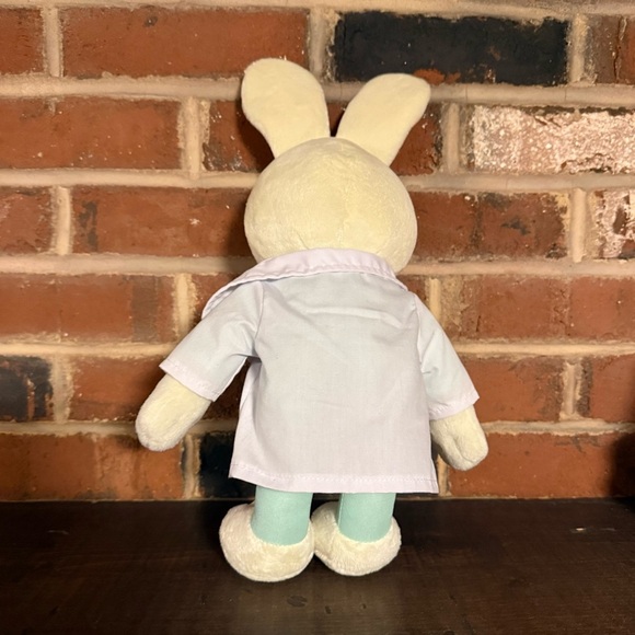 Baby First TV Doctor Harry the Bunny Plush Rabbit Stuffed Animal Dr. Rare HTF - Picture 2 of 6